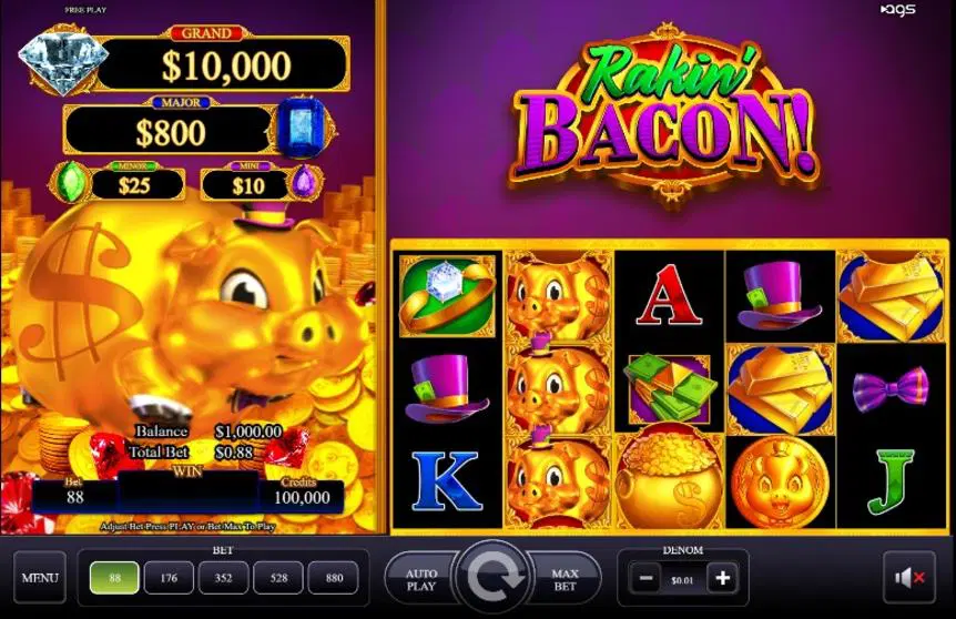 Rakin Bacon slot machine