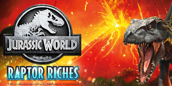 jurassic world raptor riches slot